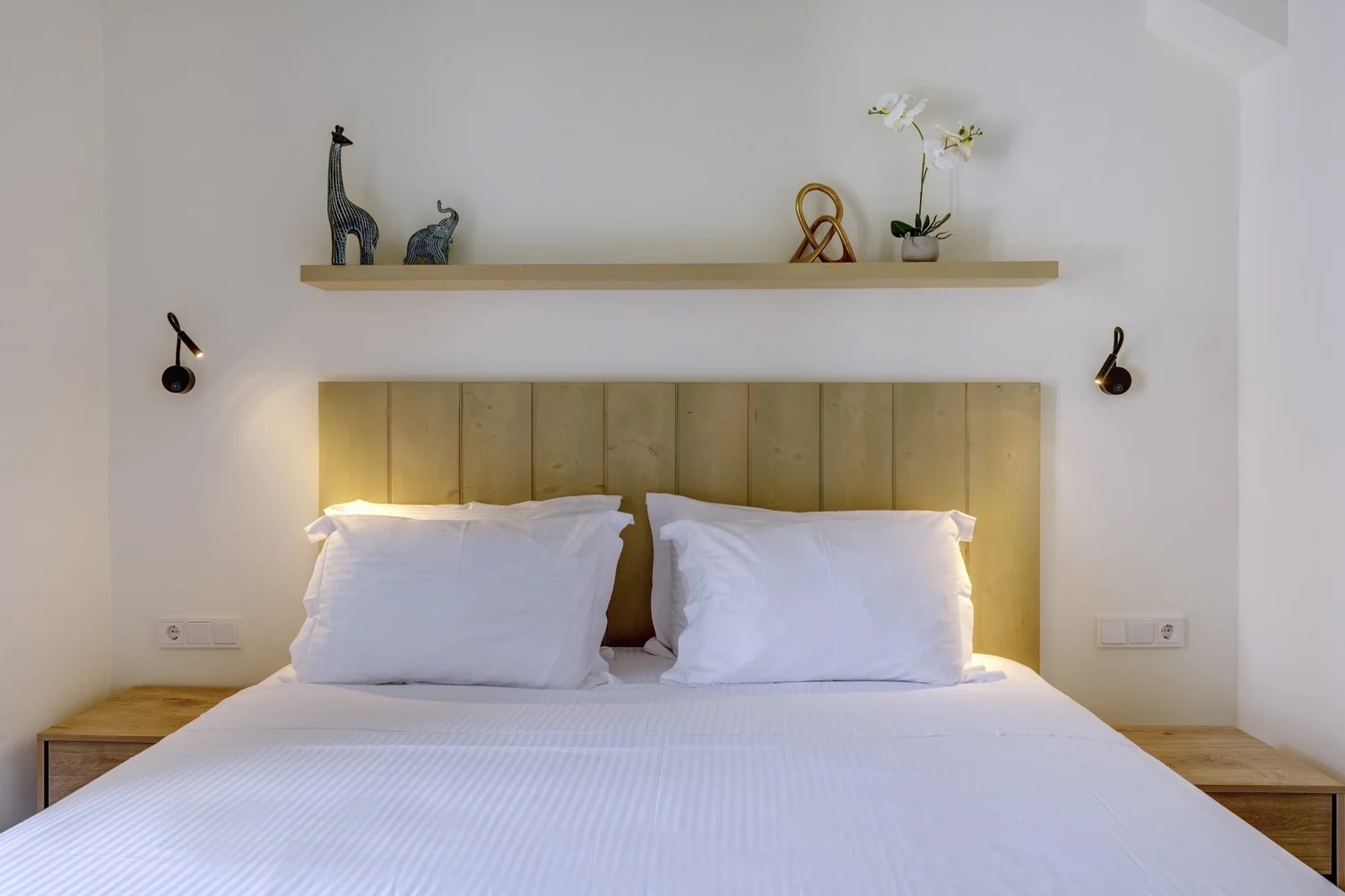 Bedroom two with bedside details
